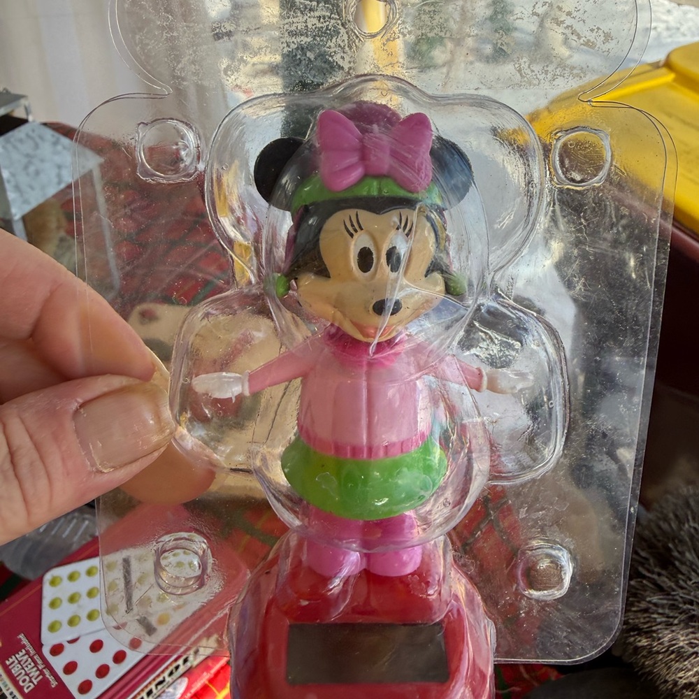 Adorable Pink and Green Doll with Bow